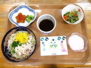 七夕　昼食